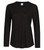 PRO SPUN® LONG SLEEVE LADIES’ TEE M Front Logo Included