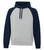 EVERYDAY FLEECE TWO TONE HOODED SWEATSHIRT Front Logo Included