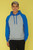 EVERYDAY FLEECE TWO TONE HOODED SWEATSHIRT Front Logo Included