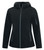 COAL HARBOUR® EVERYDAY HOODED WATER REPELLENT STRETCH SOFT SHELL LADIES' JACKET. Front Logo Included