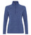 DYNAMIC HEATHER FLEECE 1/2 ZIP LADIES' SWEATSHIRT - Front Logo Included