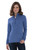DYNAMIC HEATHER FLEECE 1/2 ZIP LADIES' SWEATSHIRT - Front Logo Included