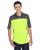 Core365 CE101 Men's Balance Colorblock Performance Piqué Polo custom decorated — Sport X Canada