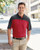 Men's Balance Colorblock Performance Piqué Polo - Front Logo Included