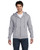 Adult Supercotton™ Full-Zip Hooded Sweatshirt - Front Logo Included