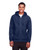 Team 365 Men's Zone HydroSport™ Heavyweight Full-Zip Hooded Sweatshirt - Front Logo Included