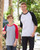 Adult Heavy Cotton™ Three-Quarter Raglan Sleeve T-Shirt - Front Logo Included