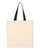 Q-Tees Economical Tote with Contrast Color Handles