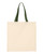 Q-Tees Economical Tote with Contrast Color Handles
