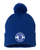 Highlander Park Falcons pom pom beanie in royal