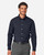 Devon & Jones DG505 Men's CrownLux Performance Spencer Poplin Dress Shirt custom decorated — Sport X Canada