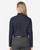 Devon & Jones DG505W Women's CrownLux Performance Spencer Poplin Dress Shirt custom decorated — Sport X Canada