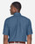 Harriton M550S Men's Short Sleeve Denim Shirt custom decorated — Sport X Canada