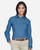 Harriton M550W Women's Denim Shirt custom decorated — Sport X Canada