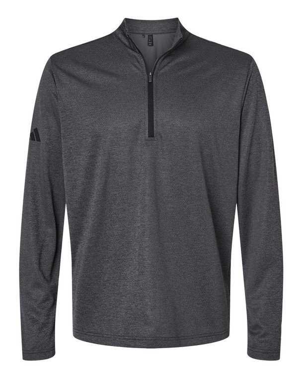 Space Dyed Quarter-Zip Pullover Front Logo Included
