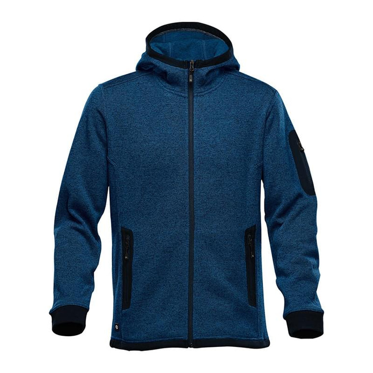 Men's Juneau Knit Hoody - Front Logo Included