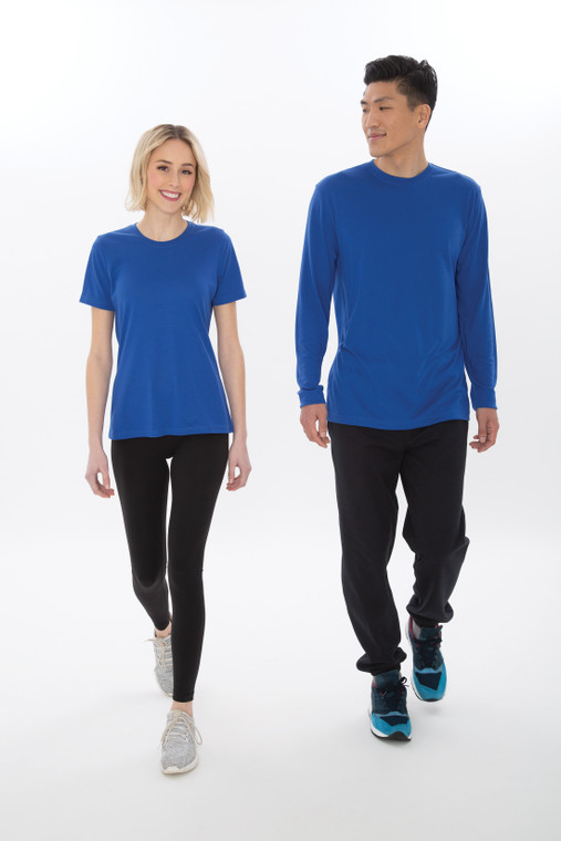 ATC ATC3615 Pro Spun Long Sleeve Tee custom decorated — Sport X Canada
