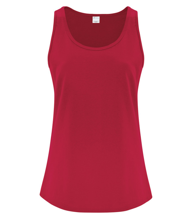 EVERYDAY COTTON LADIES' TANK TOP  Front Logo Included