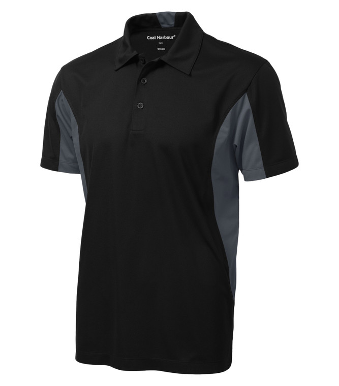 Coal Harbour S4001 Snag Resistant Colour Block Sport Shirt custom decorated — Sport X Canada