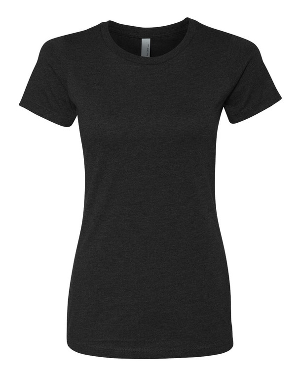 Super soft, 60/40 combed ring-spun cotton/polyester, woman's tshirt