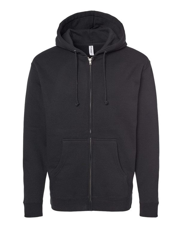Independent Trading Co. Unisex Heavyweight Full-Zip Hoodie – Style IND4000Z
Made for warmth and durability, this heavyweight full-zip hoodie features premium ring-spun cotton, a generous fit, and rugged construction. Perfect for bold custom prints, workwear, or standout streetwear.