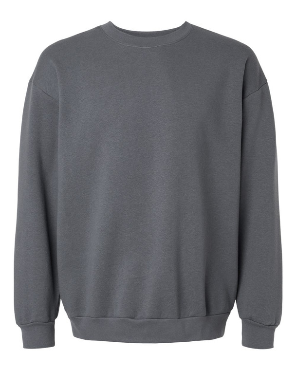 The American Apparel Unisex ReFlex Fleece Crewneck Sweatshirt (RF496) offers a modern fit with a soft, brushed interior for all-day comfort. Made with a cozy cotton/poly blend, this midweight crew is perfect for layering, lounging, or custom printing with a premium look and feel.