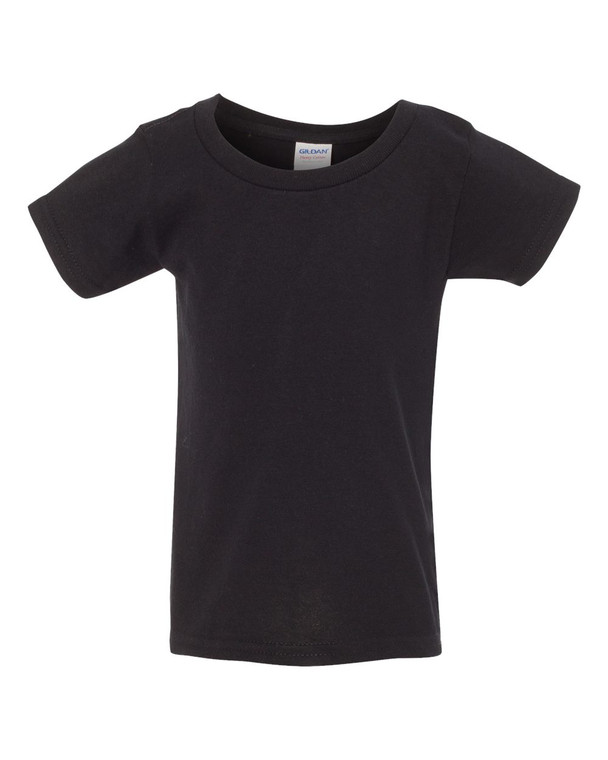 The Gildan Toddler Heavy Cotton™ T-Shirt (5100P) is crafted from durable cotton with a soft feel for all-day comfort. Built to withstand play and active wear, it’s a reliable choice for school, playtime, or custom toddler apparel.