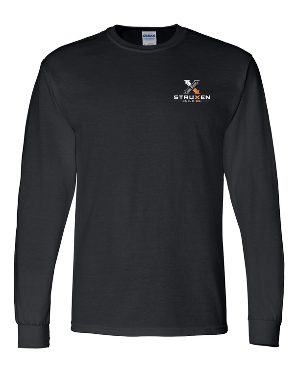 Gildan DryBlend 50/50 Long Sleeve T-Shirt 8400—moisture-wicking, comfortable, and perfect for custom printing. Ideal for teams & workwear across Canada.