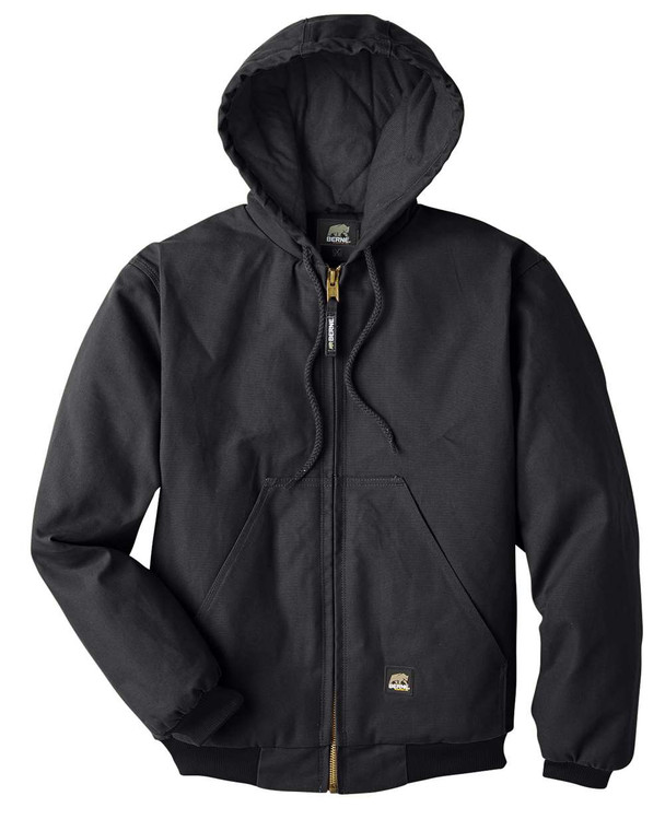 Berne HJ51 Men's Heritage Hooded Jacket custom decorated — Sport X Canada