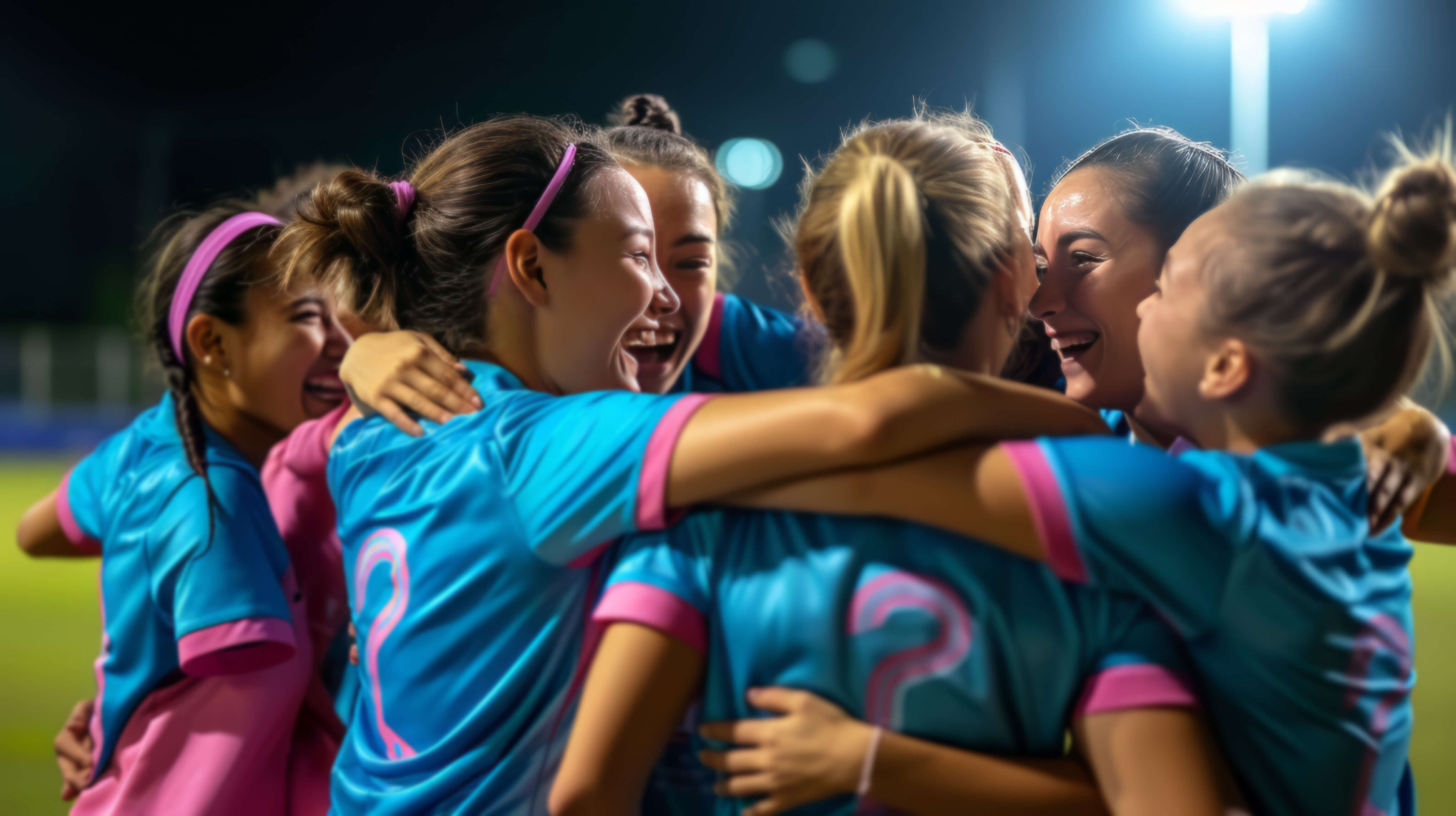 girls soccer team win