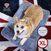 Cloud King Bed (X-Large) Blue