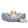 Mono Grayish Bed (Stripe)