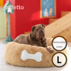 Luxury Donut Bed (Large) Brown