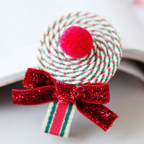 Christmas string hairclip