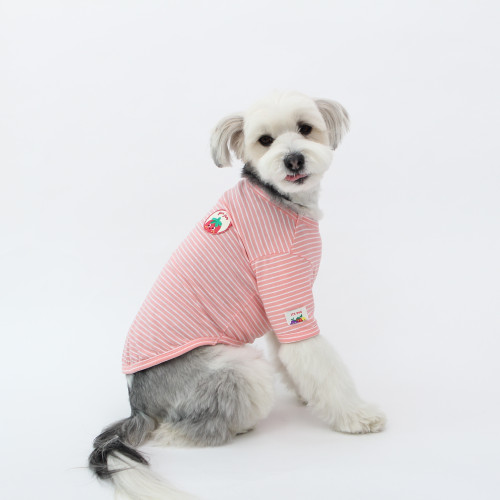 Jam jam stripe t-shirt (Strawberry)