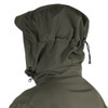 LA Police Gear Men's Rendition Jacket - OD Green - Hood On Thumbnail Image