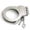 Smith and Wesson Oversized Hinged Handcuffs - Nickle SWC1H 022188501339 Thumbnail Image
