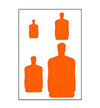 Law Enforcement Targets, Inc APG Multi-Target - Minimum Quantity of 25 APG 556532133256 Thumbnail Image