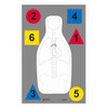 Law Enforcement Targets, Inc Multi-Purpose Target - Minimum Quantity of 25 DT-ANTQ-A 565565454585 Thumbnail Image
