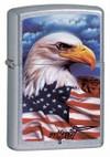 Zippo Windproof Eagle Mazzi Street Chrome Lighter 24764 Thumbnail Image