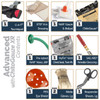 North American Rescue Tactical Operator Response Kit - TORK - Advanced with Chito Gauze - Contents Thumbnail Image