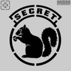 Mil-Spec Monkey Secret Squirrel Stencil ST-SECRETSQUIRREL Thumbnail Image