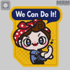 Mil-Spec Monkey We Can Do It Cute PVC Patch WCDICUTE Thumbnail Image