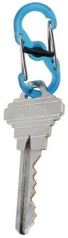 Nite Ize KeyRack Locker S-Biner blue with key Thumbnail Image
