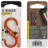 Nite Ize S-Biner SlideLock Aluminum #3 orange Thumbnail Image