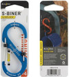 Nite Ize S-Biner SlideLock Aluminum #4 blue Thumbnail Image