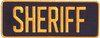 Heros Pride Sheriff Iron On Back Patch SHERIFF-BACK-PATCH - LA Police Gear Thumbnail Image