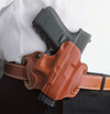 Desantis Mini Slide Belt Plain Black Holster - Glock 43 - Right Hand Thumbnail Image