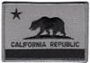 Heros Pride California State Flag Patch 6127CA - Silver - LA Police Gear - |Only 2.99| Thumbnail Image