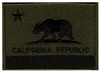 Heros Pride California State Flag Patch 6127CA - OD Green - LA Police Gear - |Only 2.99| Thumbnail Image